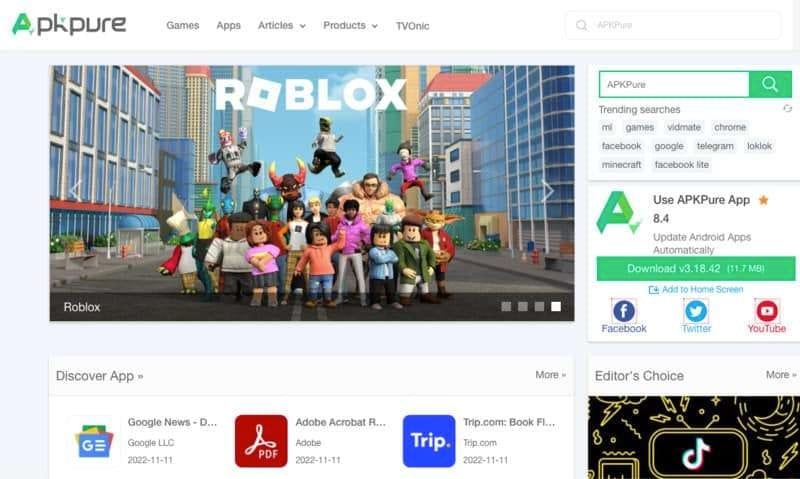 De 5 bedste websteder til sikre Android Apps (APK) downloads 2