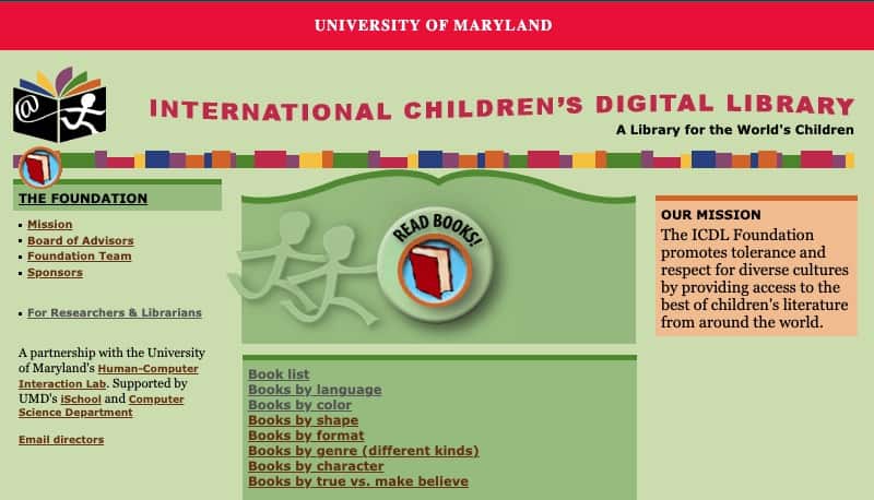 International Children's Digital Library
