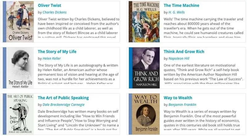 De 10 bedste websteder til download af gratis e-bøger 7 PDFBooksWorld