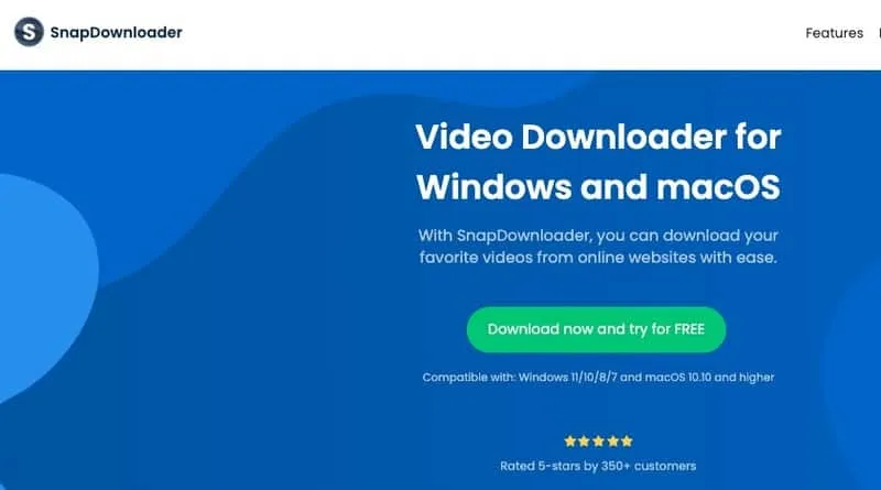 Sådan downloader du enhver video fra internettet: 18 gratis metoder 15 SnapDownloader screenshot