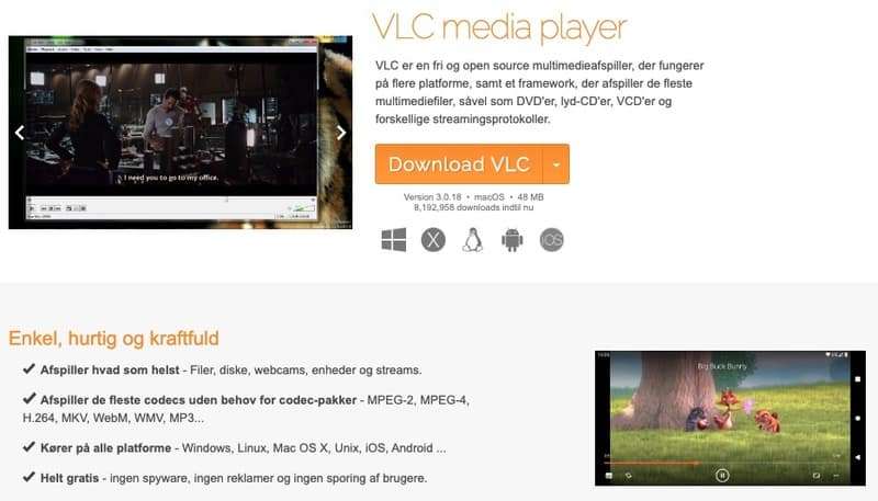 VLC Media Player screenshot
