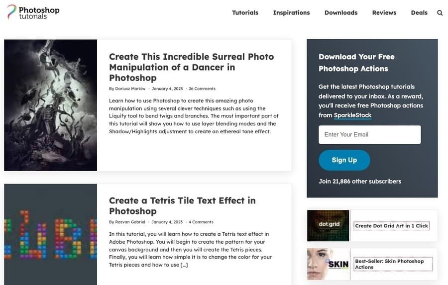  Photoshop Tutorials