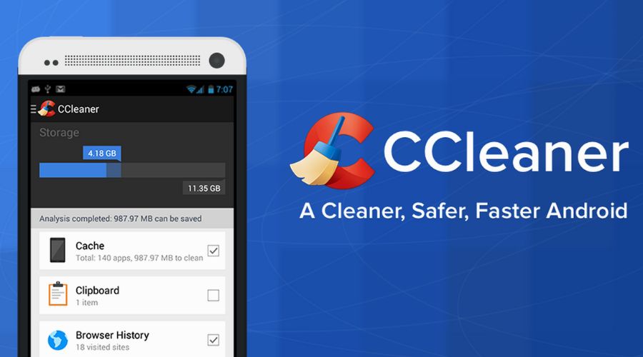 4 Android Cleaner-apps, der virkelig rydder op på din enhed 2 CCleaner Android App