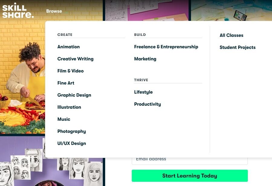 Hvad er Skillshare? 1 Sådan udforsker du Skillshare