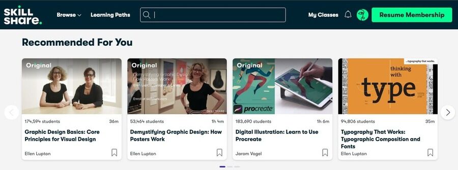 Hvad er Skillshare? 3 Tilpasning af din oplevelse på Skillshare