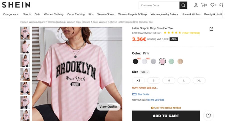 T-shirt til kvinder - Shein Produktkort