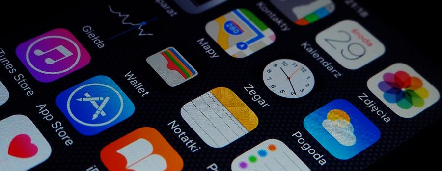 iPhone vs. Android: Hvad er det rigtige for dig? 1 iPhone-skærm med ikoner