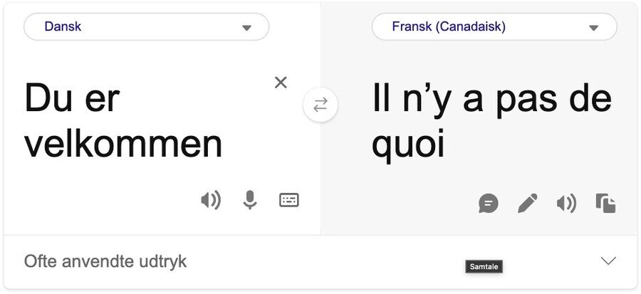 De 11 bedste online oversættere, du kan bruge i den virkelige verden 2 Skærmbillede af Bing Translators hjemmeside