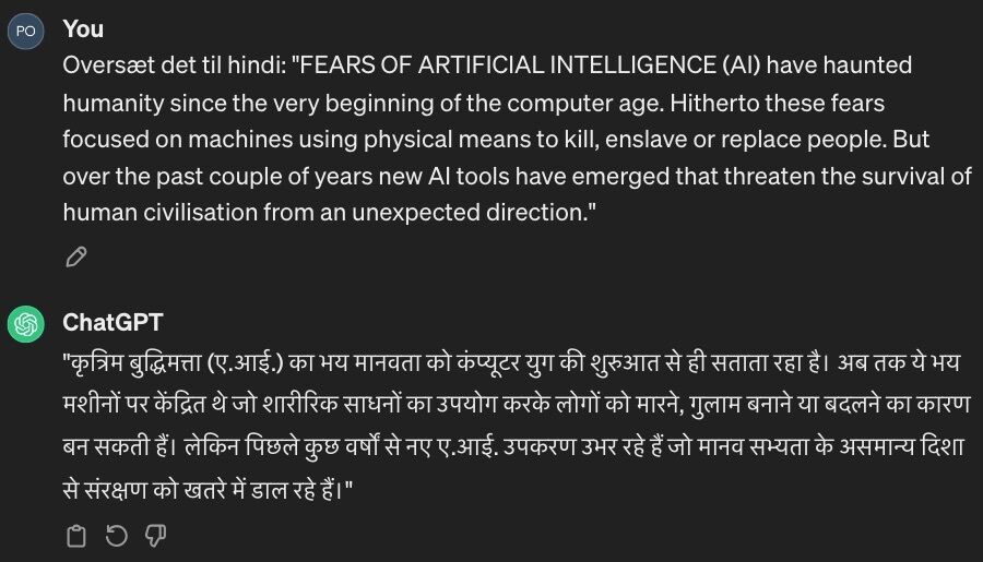 De 11 bedste online oversættere, du kan bruge i den virkelige verden 11 Skærmbillede af ChatGPT hjemmeside