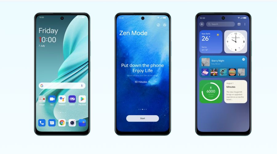 OxygenOS fra OnePlus-brugerflade