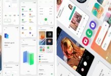 Collage af Android-skins