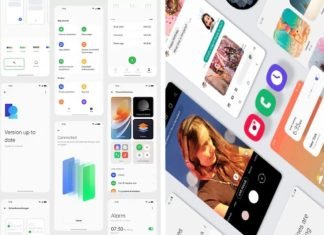Hvad er et Android Skin? Hvordan ændrer telefonproducenterne Stock Android? Collage af Android-skins