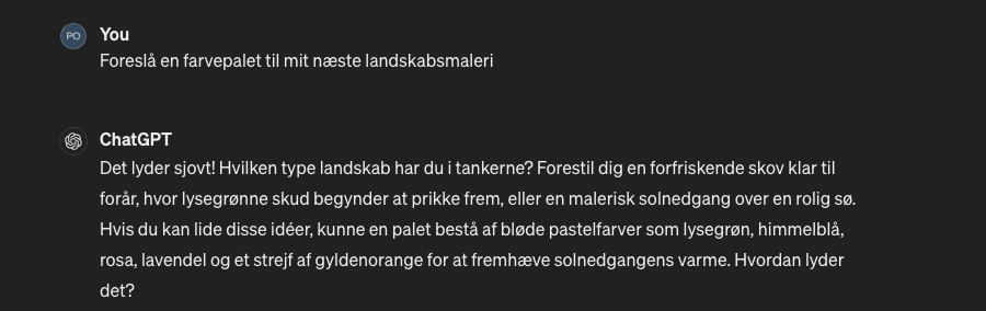 9 måder ChatGPT kan gøre dit liv lettere på 8 ChatGPT-samtale