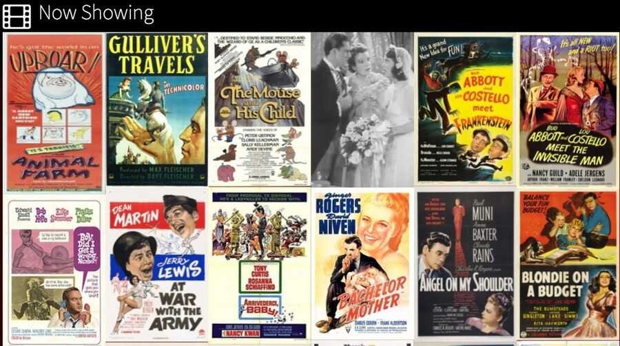 De 14 bedste sider til at se film gratis 8 Skærmbillede af Classic Cinema Online hjemmeside