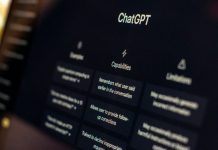 En skærmoptagelse af en chatbot-interface, der viser en liste over chatbottens funktioner og begrænsninger.