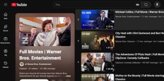 Skærmbillede fra YouTube-kanalen Warner Bros.